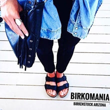 Carica l'immagine nel visualizzatore di Gallery, BIRKENSTOCK ARIZONA BLACK NERO BIRKO-FLOR