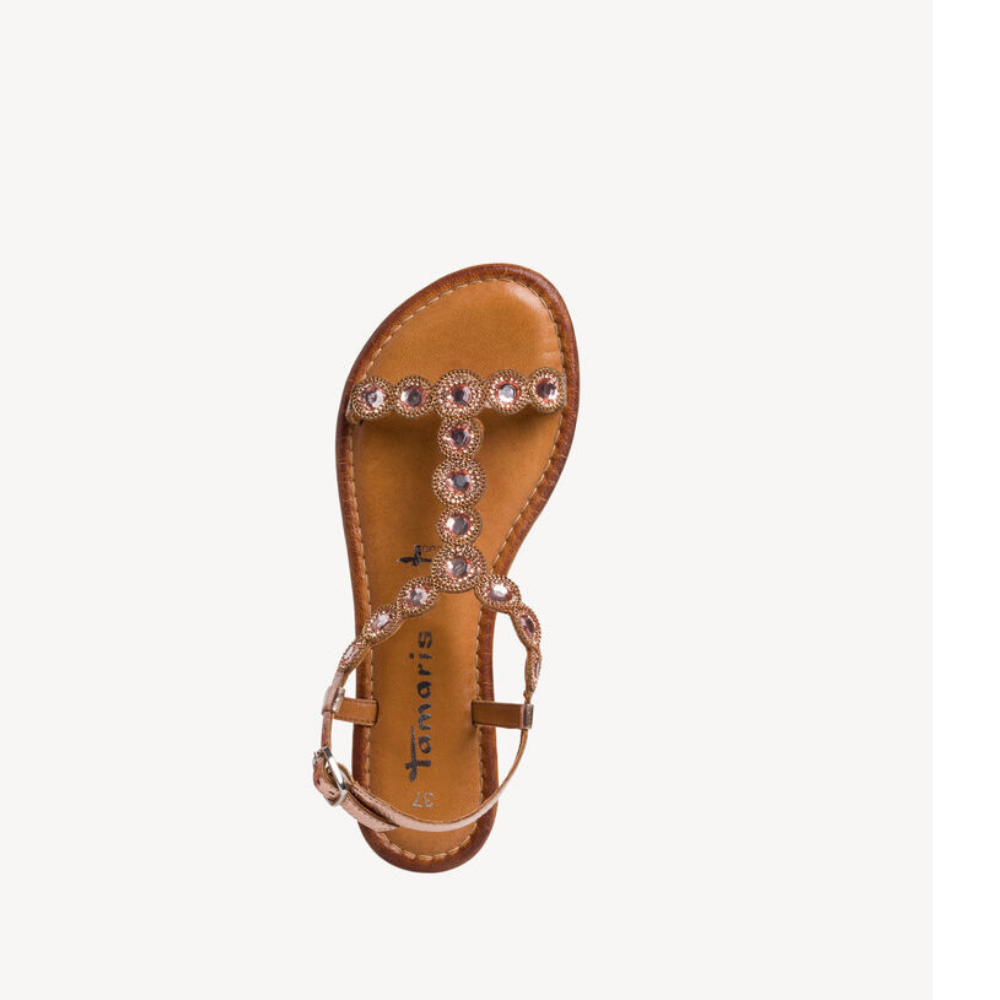 Tamaris - 1-28163-42 - Sandali Donna - Donna - Beige Tamaris - 1-28163-42 - Sandali Donna - Donna - Beige