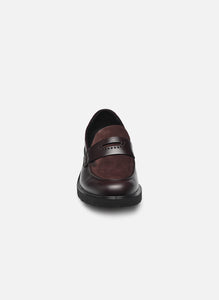 ECCO DONNA MOCASSINO PELLE MARRONE