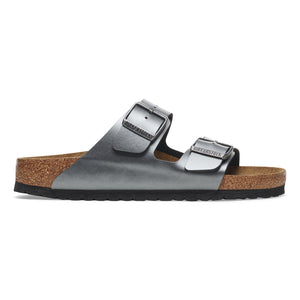 BIRKENSTOCK ARIZONA METALLIC NERO BIRKO-FLOR