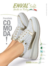 Carica l&#39;immagine nel visualizzatore di Gallery, ENVAL SOFT DONNA SNEAKER VISONE