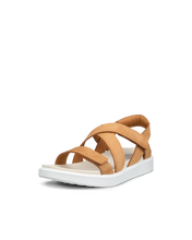 Carica l'immagine nel visualizzatore di Gallery, ECCO Sandalo Soft Cross Color Terra – Donna