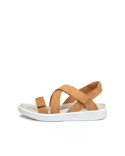 Carica l'immagine nel visualizzatore di Gallery, ECCO Sandalo Soft Cross Color Terra – Donna