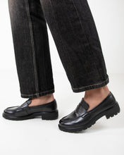 Carica l&#39;immagine nel visualizzatore di Gallery, ECCO DONNA MOCASSINO PELLE NERO
