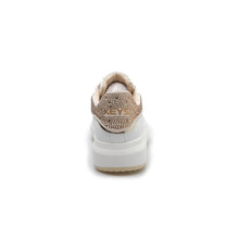 Carica l&#39;immagine nel visualizzatore di Gallery, KEYS SNEAKER PELLE BIANCO