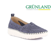 Carica l'immagine nel visualizzatore di Gallery, Grunland Slip On Donna Camoscio Jeans