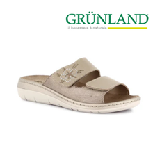 Carica l'immagine nel visualizzatore di Gallery, Grunland DASA – Ciabatta Donna Taupe con Plantare Estraibile