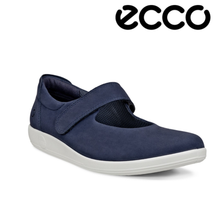 Carica l'immagine nel visualizzatore di Gallery, ECCO Mary Jane Slip-On Donna – Blu | Comfort &amp; Stile