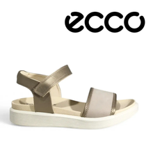 Carica l'immagine nel visualizzatore di Gallery, ECCO Sandalo Donna Soft 2 – Nabuk Bronzo | Comfort Tutto il Giorno