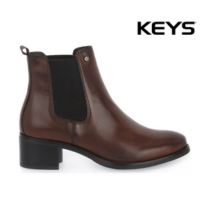 KEYS STIVALETTO MARRONE PELLE T.40