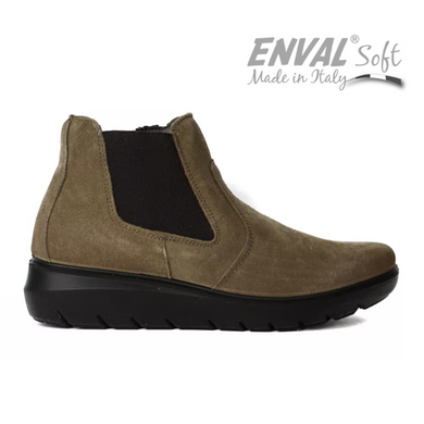 ENVAL SOFT DONNA STIVALETTO  FANGO