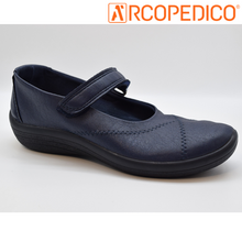 Cargar imagen en el visor de la galería, ARCOPEDICO BALLERINA PELLE BLU