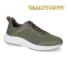 Load image into Gallery viewer, VALLEVERDE BLACK LACE-UP SNEAKER