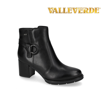 VALLEVERDE STIVALETTO VITELLO NERO