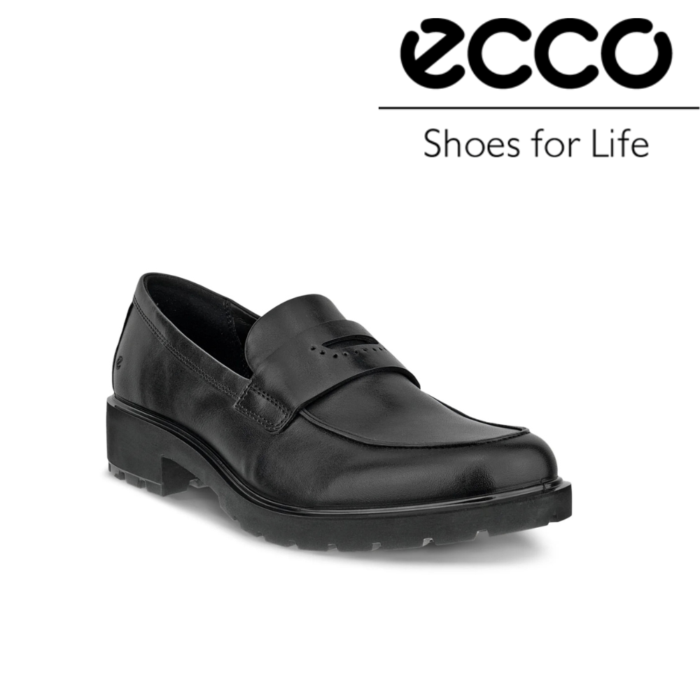 ECCO DONNA MOCASSINO PELLE NERO