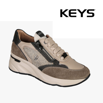 KEYS SNEAKER CAMEL BRONZO