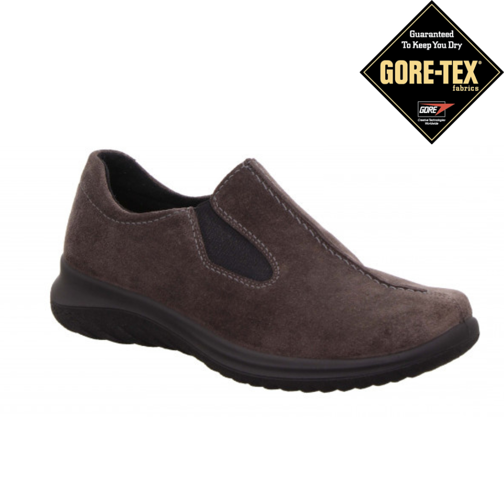 Prova LEGERO SLIP ON donna camoscio Ossido art. 9568 Gore tex