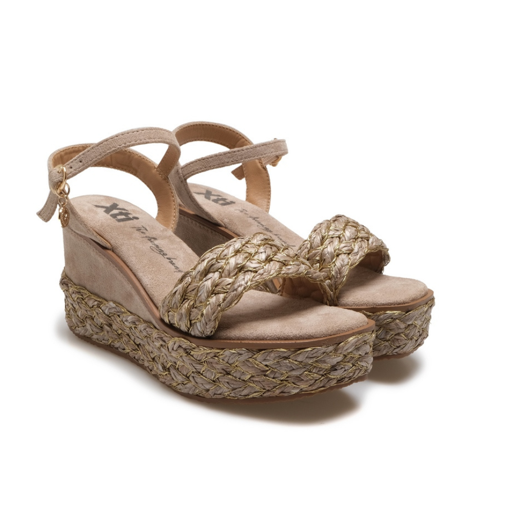 Sandalo Vegan Sandali Con Zeppa Xti Sandalo Vegan Refresh Con Zeppa Cm