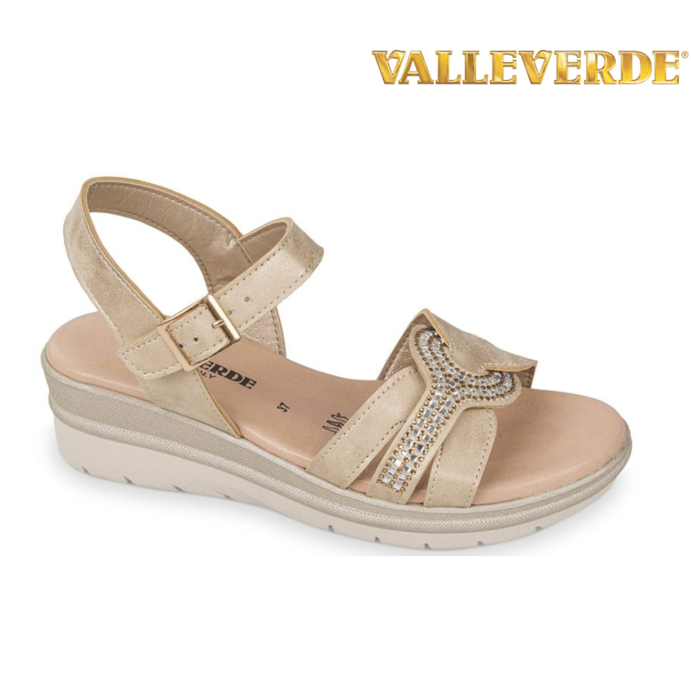 Valleverde Catalogo Valleverde 45380 Bleu Sandali Tacco Alto