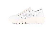 Carica l'immagine nel visualizzatore di Gallery, Grunland Sneaker Donna Bianco Microforata
