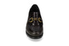 Mocassino Valleverde donna in pelle marrone con dettaglio cocco