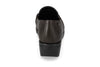 Mocassino Valleverde donna in pelle marrone con dettaglio cocco