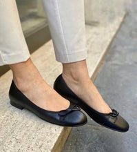 Carica l'immagine nel visualizzatore di Gallery, Ballerina Keys Donna Pelle Nero