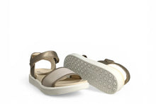 Carica l'immagine nel visualizzatore di Gallery, ECCO Sandalo Donna Soft 2 – Nabuk Bronzo | Comfort Tutto il Giorno
