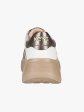 Carica l'immagine nel visualizzatore di Gallery, Sneaker Keys Donna Cuoio Beige Art. 11290