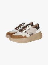 Carica l'immagine nel visualizzatore di Gallery, Sneaker Keys Donna Cuoio Beige Art. 11290