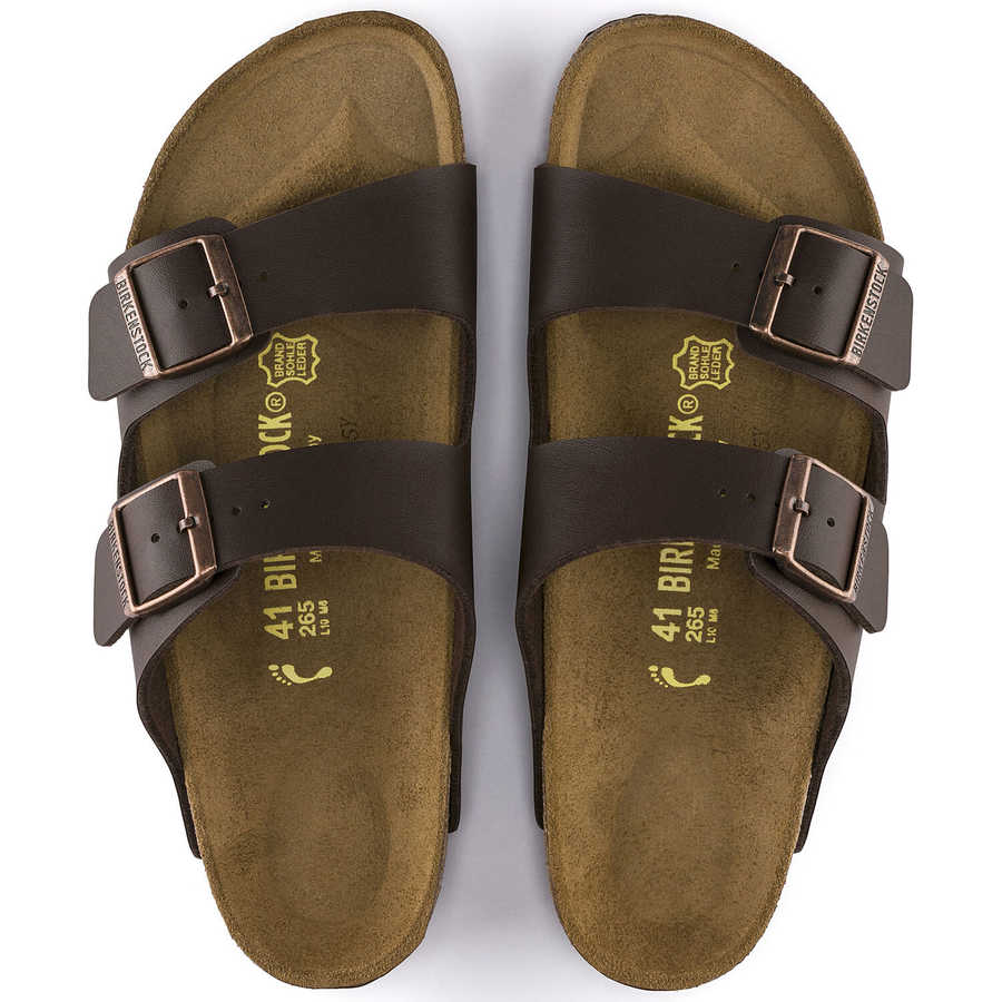 BIRKENSTOCK ARIZONA BROWN LEATHER