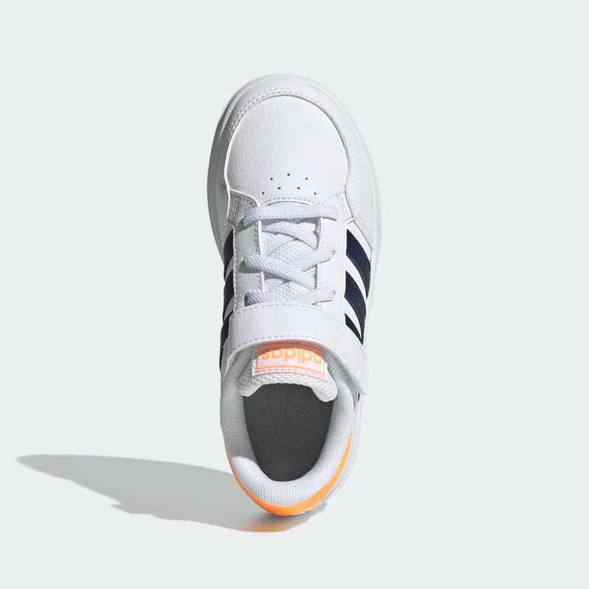 ADIDAS BAMBINO BREAKNET BIANCO