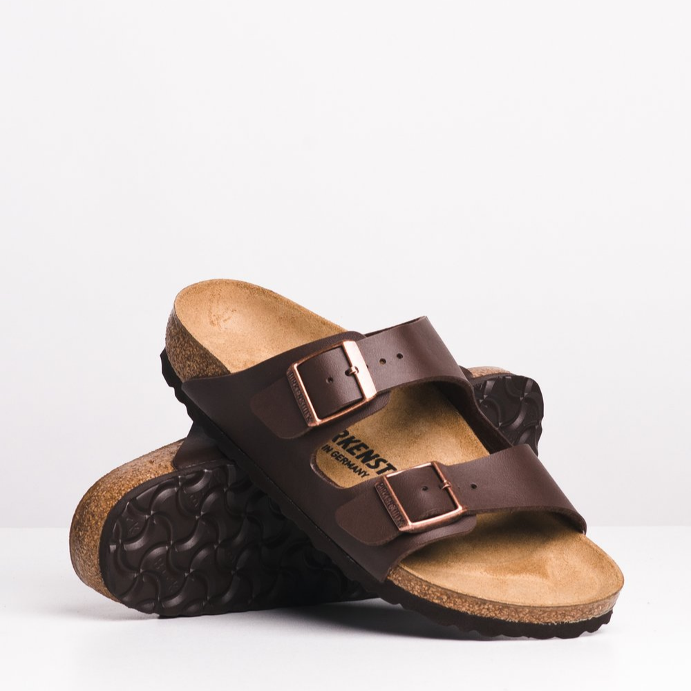 BIRKENSTOCK ARIZONA BROWN LEATHER