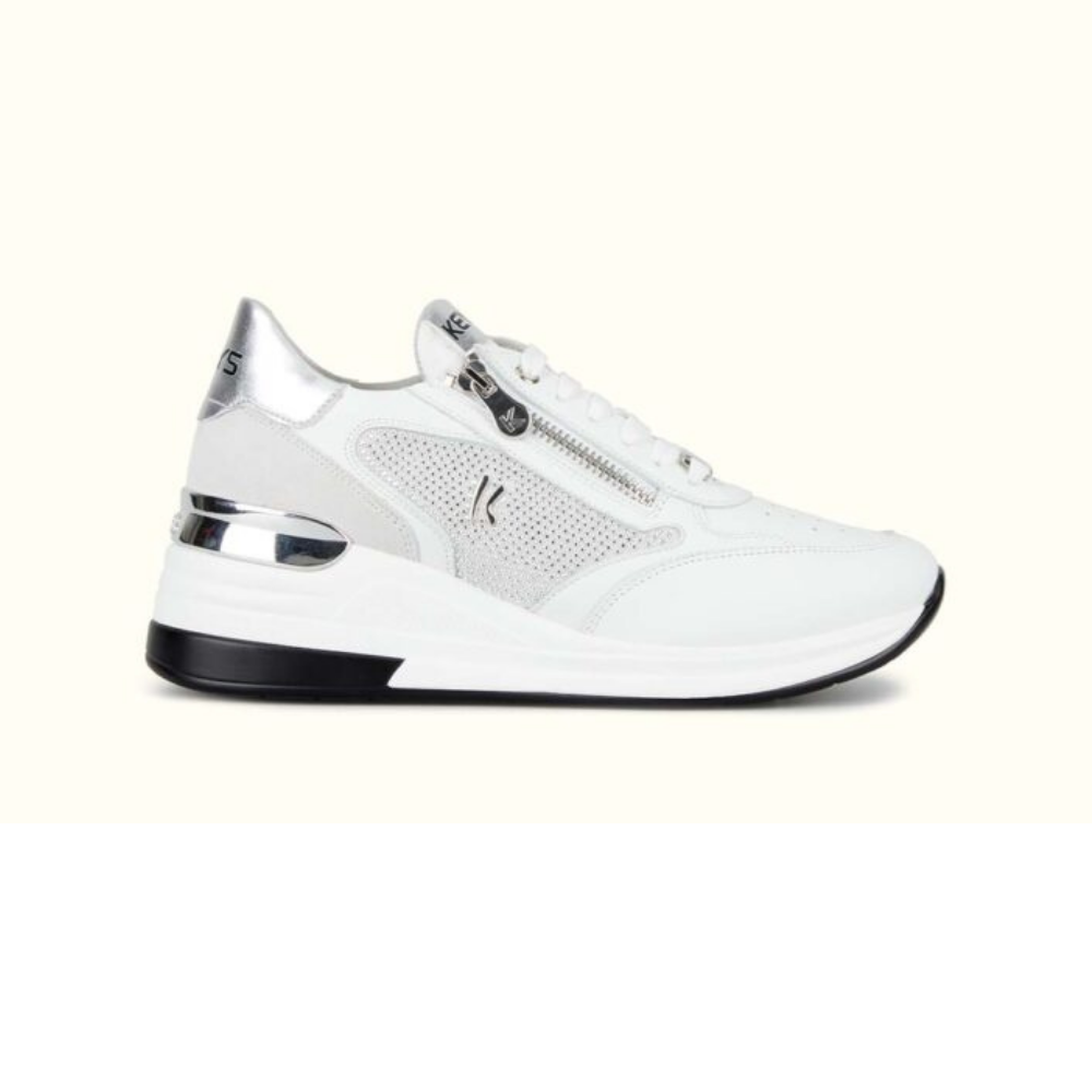 Scarpa Scarpe Keys Primavera 2021 KEYS SNEAKER PELLE BIANCO K6023