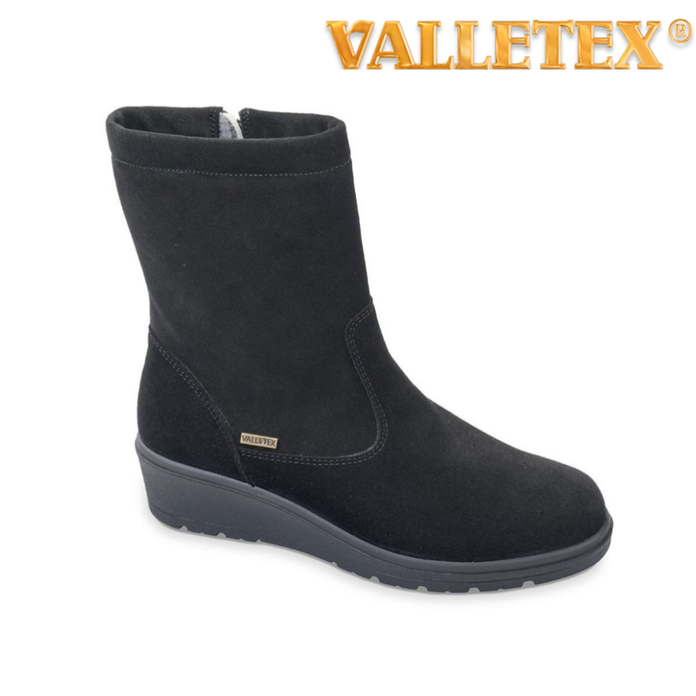 VALLEVERDE STIVALE CAMOSCIO VALLETEX