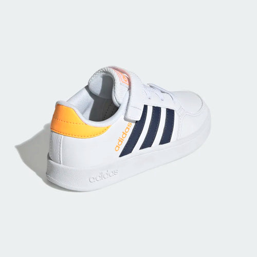 ADIDAS BAMBINO BREAKNET BIANCO